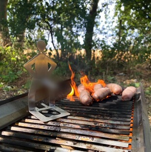 ���␺��С��Stainless Steel BBQ Sausage Holder���������c����