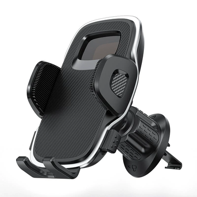 Suction cup mobile phone bracket 2025 new car navigation special car universal fixed support magnetic car bracket (Car phone holder) - 0608-air-outlet-model-clamping-in-one-second-double-the-stability