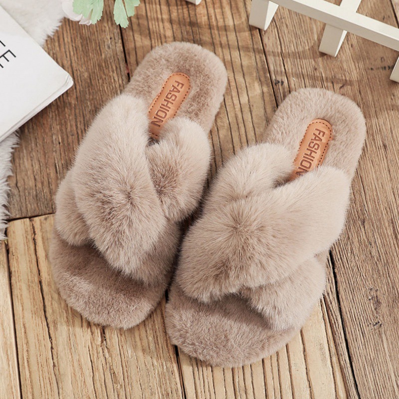 Plush slipper Maomao Exorcism 2022 new pattern Korean Edition household Fashion Network lovely Cotton mop shoes