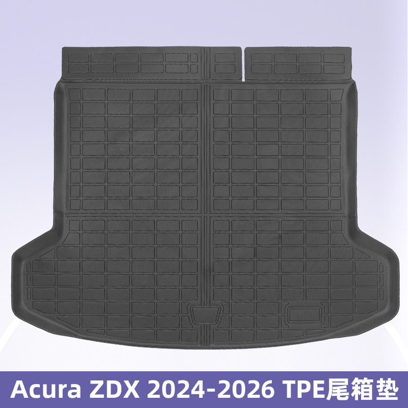 Para Acura ZDX 2024 - 2026 3D todo el tiempo TPE almohadilla de pie cojín del maletero