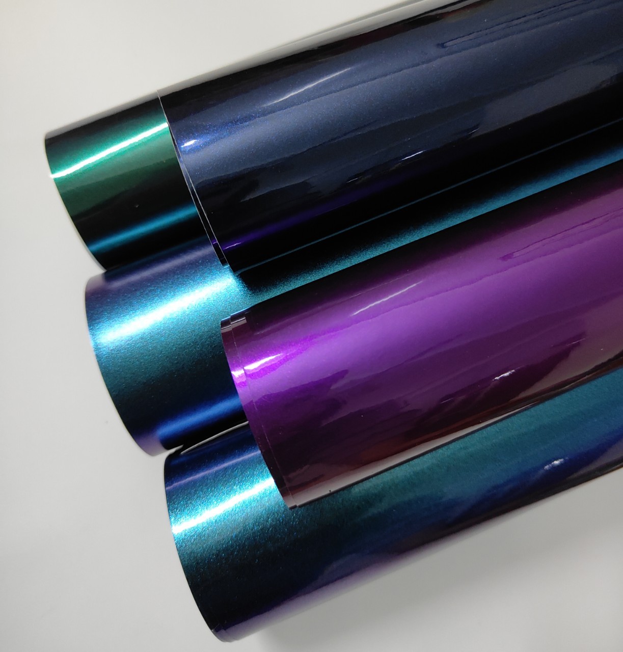 Car body color change film color change purple charm blue computer protective film interior anti-scratch hot cross-border electro-optical cutting