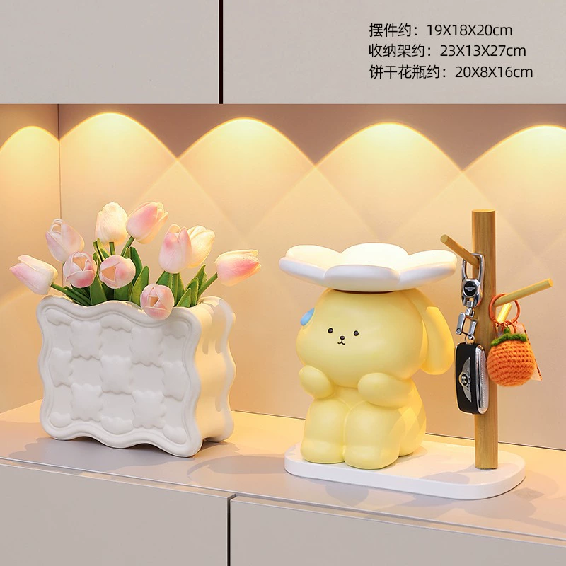 Accessory, cute storage system for keys, rabbit, decorations, Birthday gift