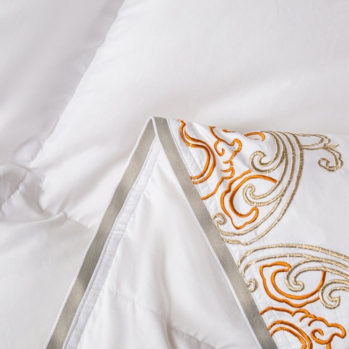 Long-staple cotton duvet 95 white goose down hanging velvet spring and autumn quilt core thickened winter quilt satin cotton duvet wholesale