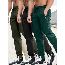 O 46024 Ice silk tie feet sport pants men ��˿�����˶�������
