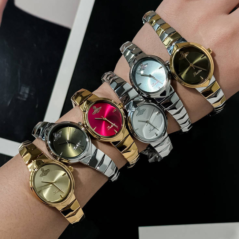 Empress of the West Watch Snake Bone Watch Crushed Ice Watch Same Style Dragon Fruit Quartz Women's Watch Wholesale Vivian Women's Watch