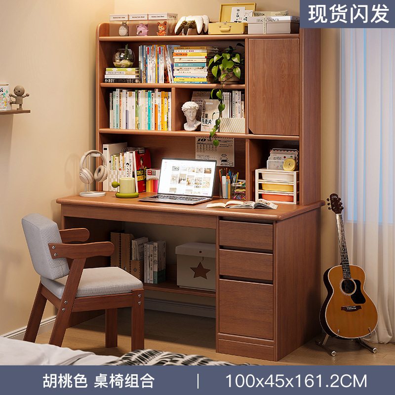 Escritorio para computadora, tocador, dormitorio integrado, escritorio simple y moderno, escritorio de maquillaje, gabinete de maquillaje dos en uno, espejo, nuevo estilo de cama