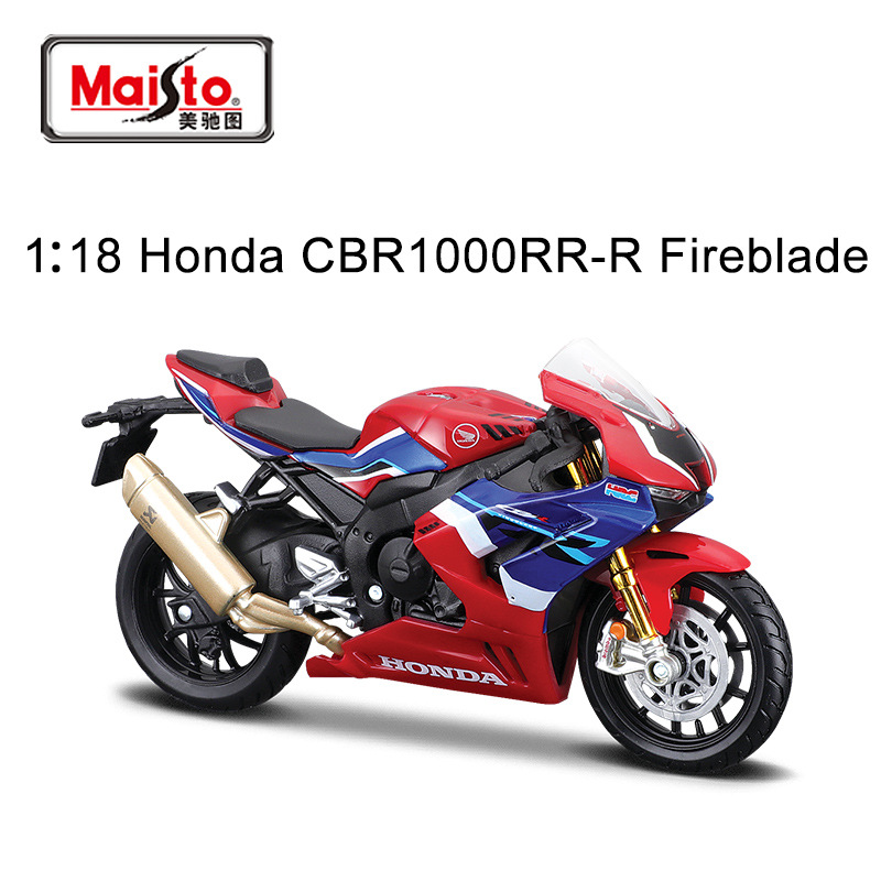 Maisto Meichi 1:18 motocicleta modelo Kawasaki Ducati BMW coche deportivo adorno artificial juguete de regalo