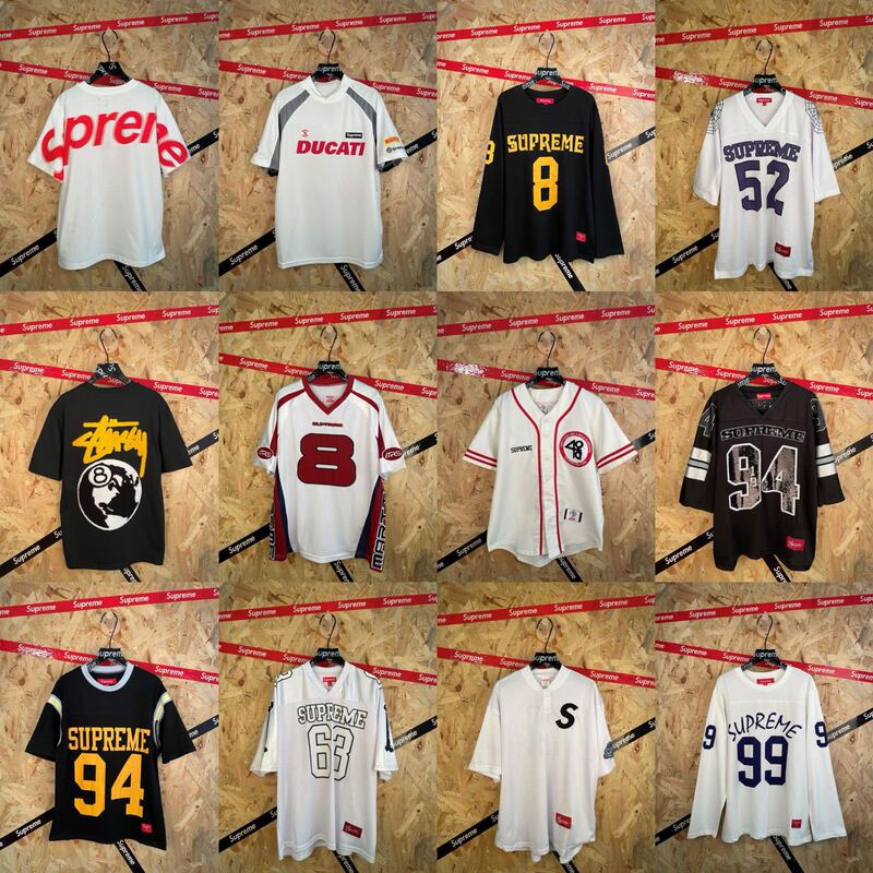 Supreme Trendy Brand Ss26 Short-Sleeved T-Shirt American Street Fashion Short-Sleeved and Long-Sleeved T-Shirts Wholesale Supreme Trendy Brand Ss26 Short-Sleeved T-Shirt American Street Fashion Short-Sleeved and Long-Sleeved T-Shirts Wholesale