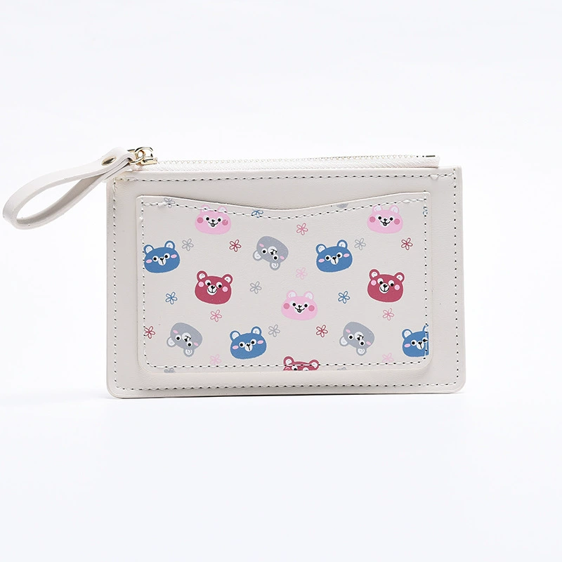 Wallet, short thin cartoon shoulder bag, Korean style