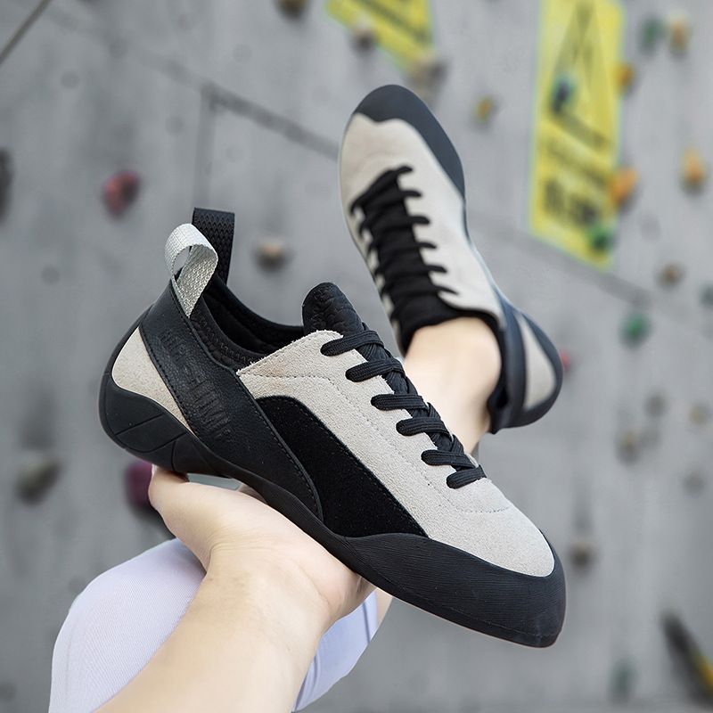 Rock Climbing Shoes for Teenagers, Men and Women, Adult Indoor Bouldering Professional Entry-Level Non-Slip Beginner Training Wild Climbing Shoes