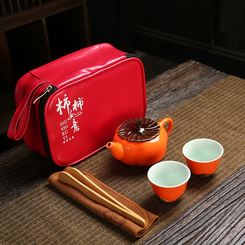 Small green tea, red (black) tea, gift box in gift box