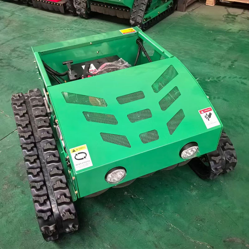 遥控割草机园林碎草机自走式履带式割草机 多种型号的遥控割草机