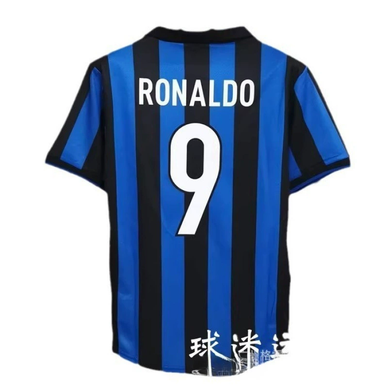 Футбольная форма Inter Milan из серии гигантов Серии А №9 Роналдо №10 Лаутаро