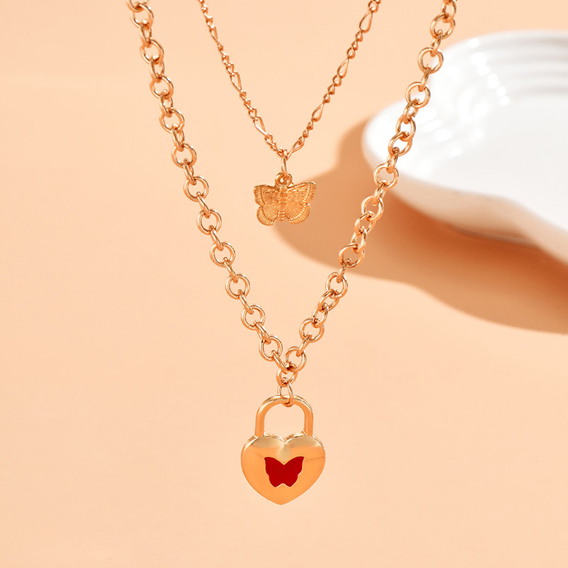 1 Piece Fashion Heart Shape Bow Knot Alloy Plating Womenu0027S