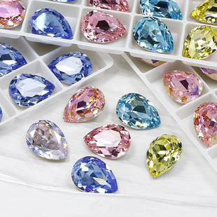 �|��ˮ�� 13*18mmˮ�μ���K9����DIY���Ʒ������β����