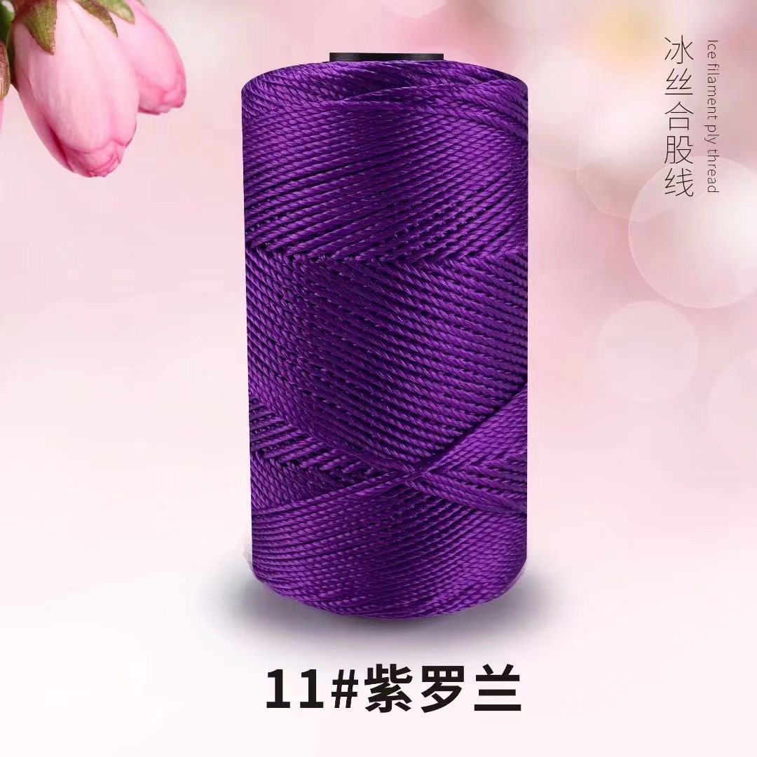 Hilo para Crochet de 3 Hebras de Nylon para Tejido a Mano