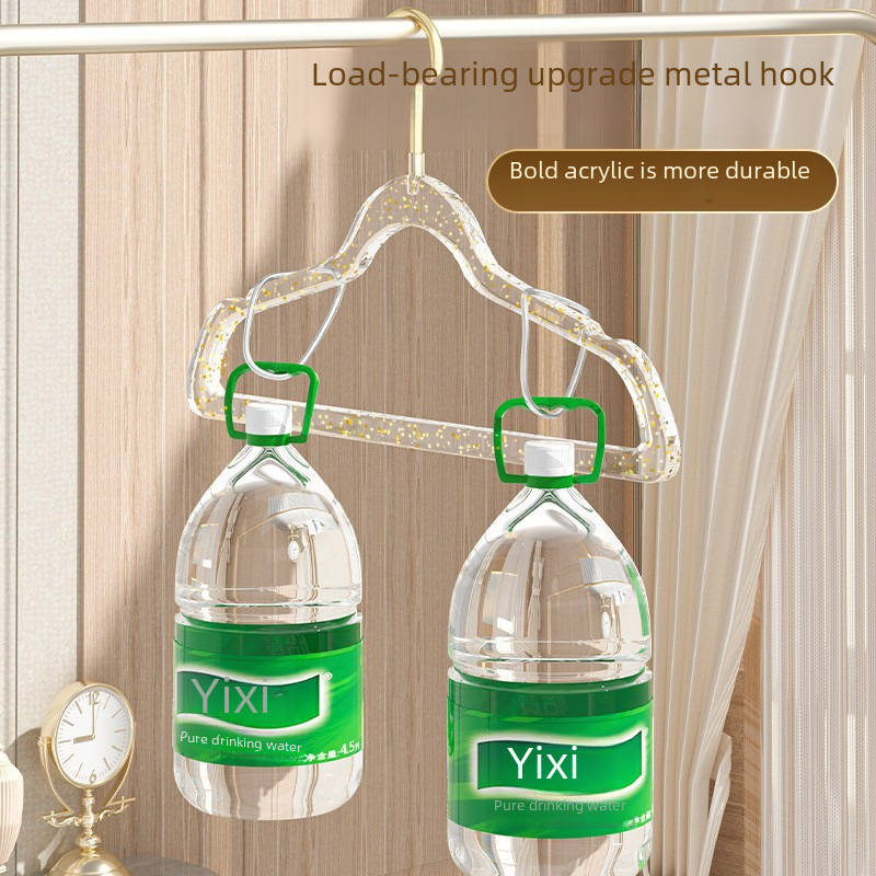 Transparent non-slip hanger for home use