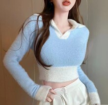 ��ŴPOLO��ˮ����ë�´��ﶬ��ѧԺ�纫�泤����֯���̿�����Ů