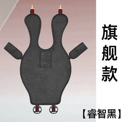 Seat belt shoulder pad — Seat Belt for Pregnant Women - flagship-model-black