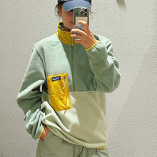 pata���� 1/2-Zip Fleece Pullover���Ᵽů��������^ץ�q���l��