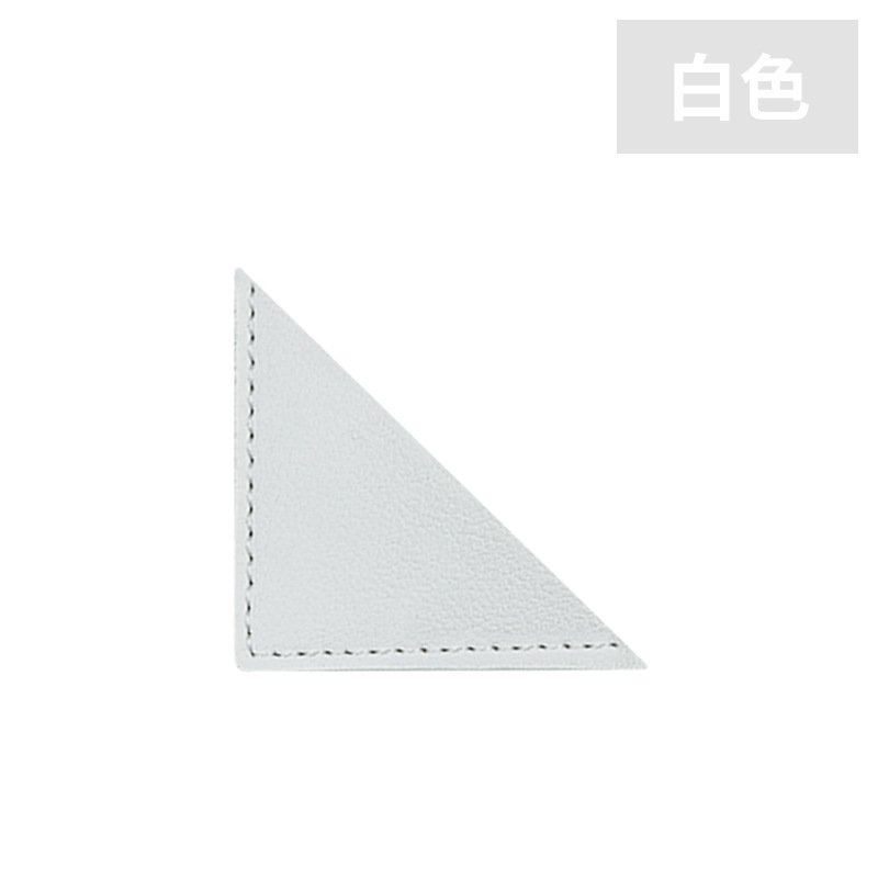 Cross-border en stock personalizable LOGO de cuero en forma de corazón marcador pegatinas amor marcador de cuero pu marcador pequeño lote al por mayor