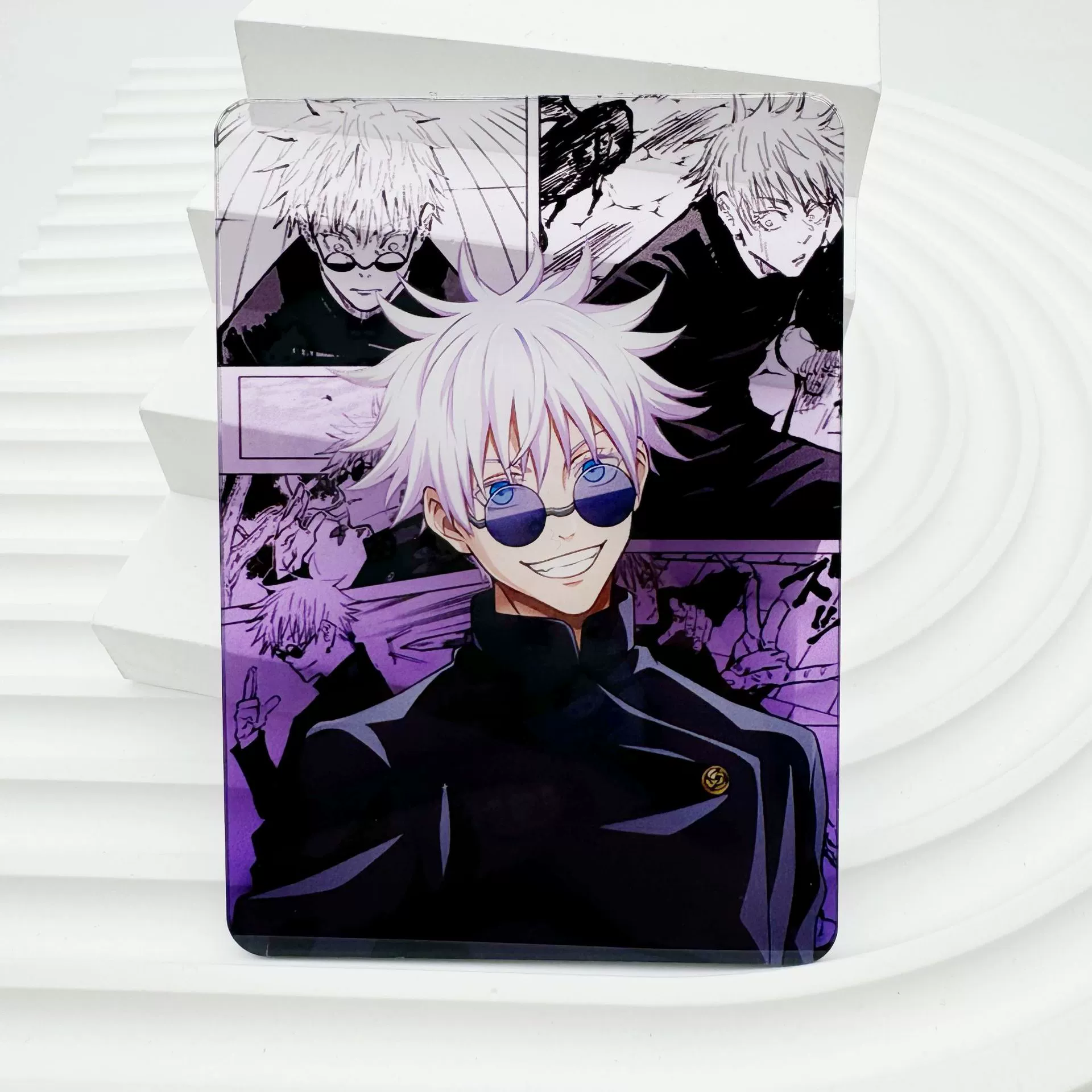 Акриловый брелок для ключей (Jujutsu Kaisen) с глазным рисунком, легкий, 0.014 кг, несколько дизайнов