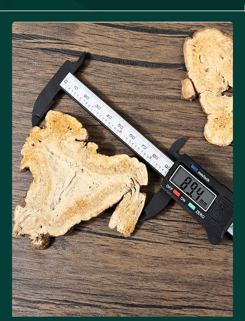 White Atractylodes Rhizome Bai Zhu 500g Stir-Fried Sliced Zhejiang Atractylodes macrocephala for Decoction specifications