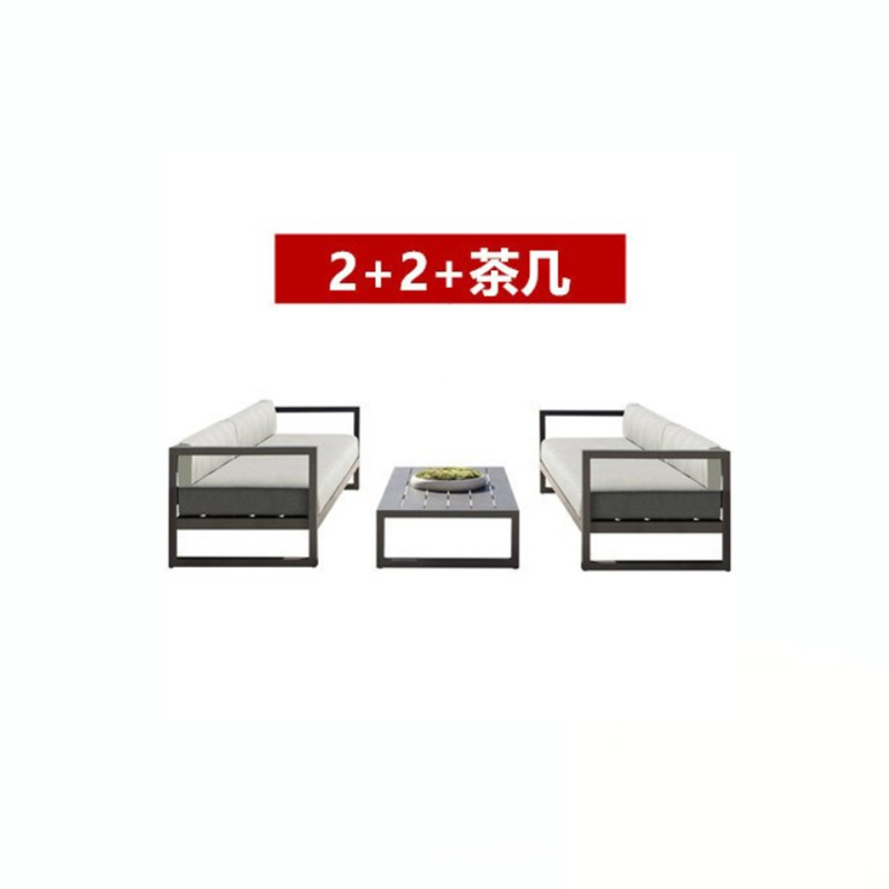스테인레스 스틸/2+2+ 커피 테이블/색상 선택 가능