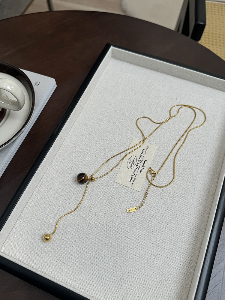 Tiger Eye Stone Necklace