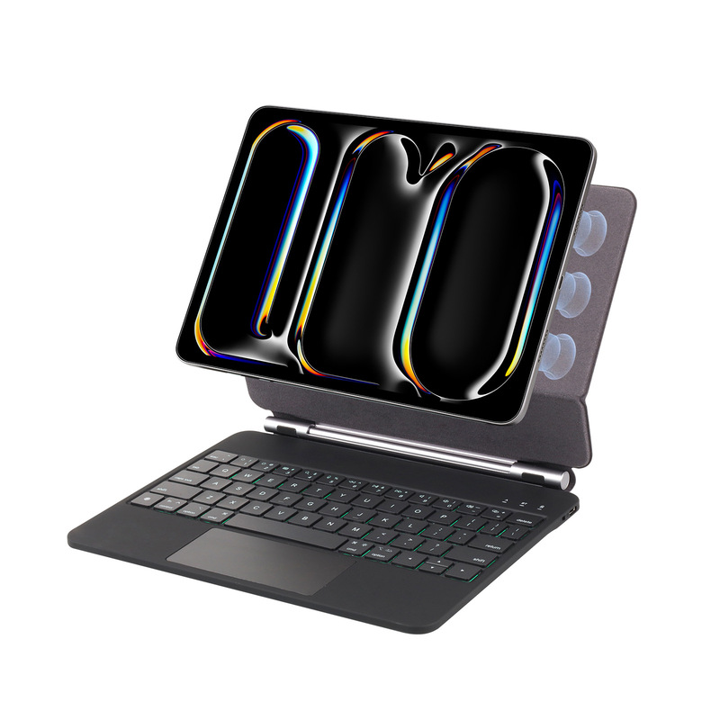 Ipad pro 11磁気吸引浮上妙制御キーボード工場卸売りipad air 11 bluetoothタッチキーボード保護カバー|undefined