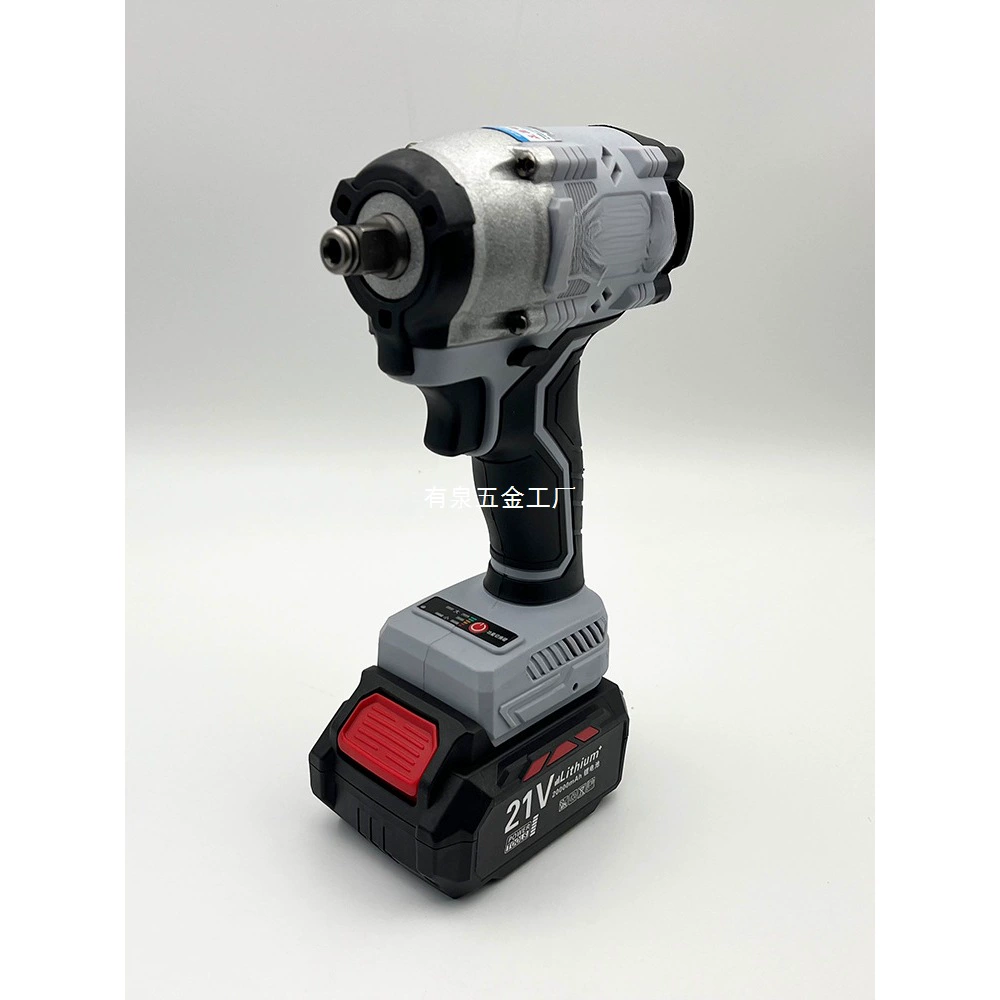 Бесщеточный электрический ключ 800N, электрический ключ с высоким крутящим моментом, ударный электрический ключ для полки, рабочий по деревообработке, электрический ветровой пушечный ключ для доски