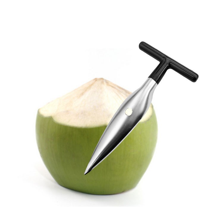 Stainless Steel Coconut Opener Coconut Cone Creative Coconut Opening Tool Punching Tool Fruit Opening Tool Wholesale Manual