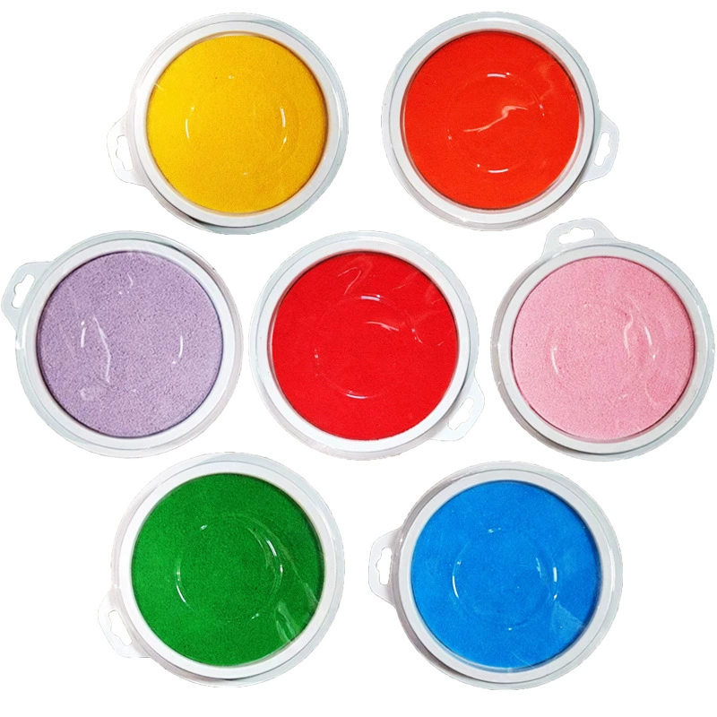 Дети Индонезия безопасный нетоксичный Palm Inkpad детский сад живопись пальцев Inkpad печатная платформа отпечатков пальцев живопись цвет Inkpad