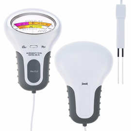 余氯检测仪双针探游泳池SPA总氯PH值二合一ABS便携式笔水质分析仪