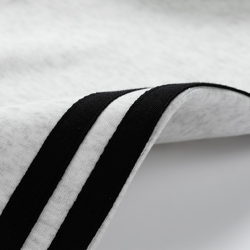 卸売り2025衛衣男春秋新型アメリカカジュアルクラシック双棒丸首重ポンド青少年上着