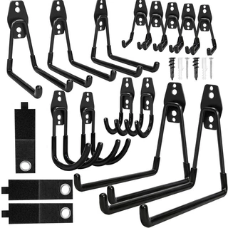 厂家直销17Packs车库重型挂钩套装 工具挂钩强力Garage Hooks