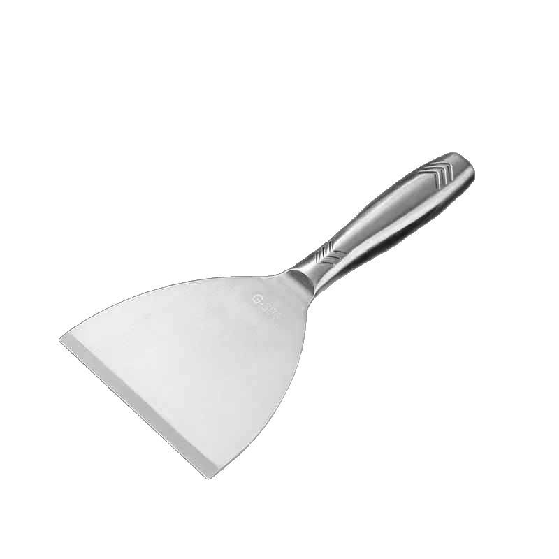 Espátula de Acero Inoxidable 420 para Pizza y Plancha Teppanyaki
