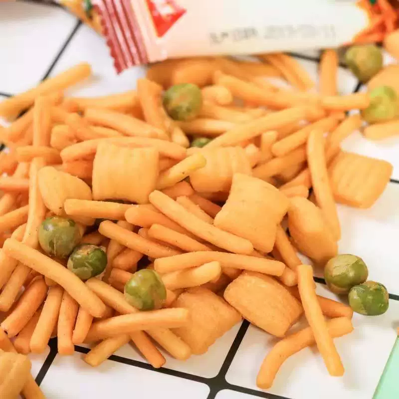 Wuxi Garden PK Хрустящие креветки для просмотра драмы Casual Snacks Детские ностальгические Puffing Snack Foods орехи Французские чипсы оптом бесплатная доставка