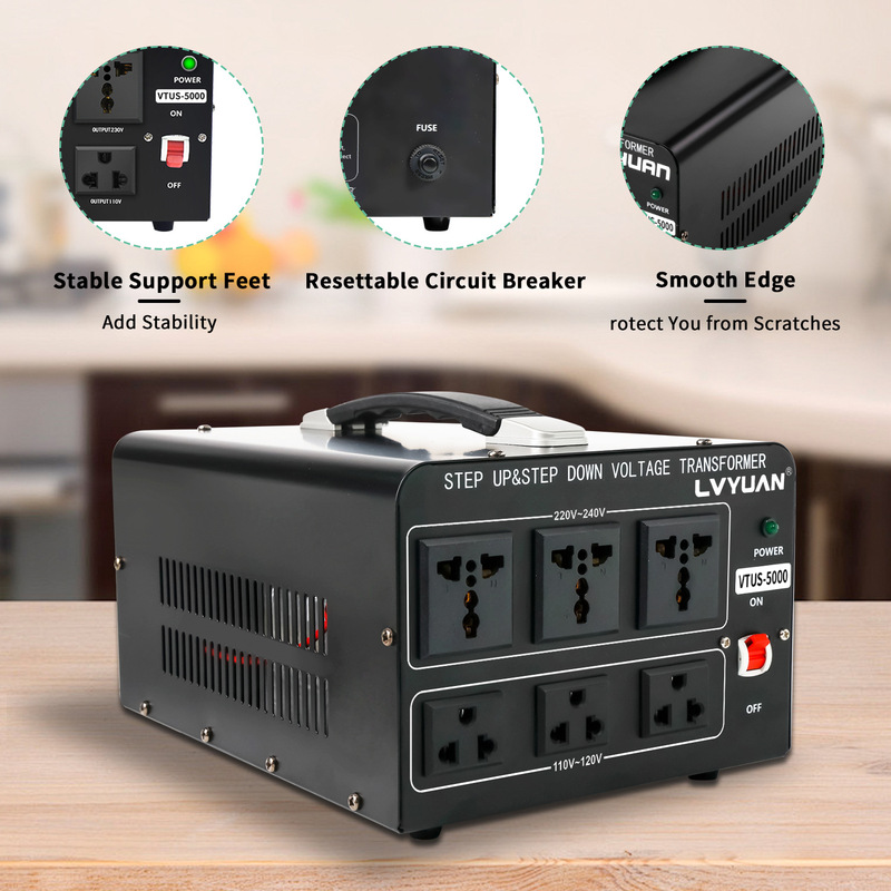 Tiyang 5000W power transformer 220V to 110V lifting voltage converter 110V to 220V can be customized