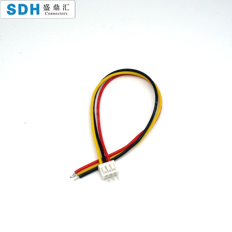 SAN2.0 мм сварочная пластина прямой Штекерный клеммный кабель с контактным штекерным кабелем с одной и двойной головкой 2-12P компьютер