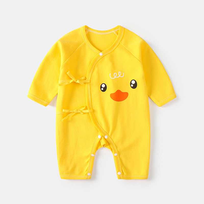 Spring and Autumn Baby Cartoon Jumpsuit Newborn Cartoon Jumpsuit Newborn Baby Underwear Class A Butterfly Clothes 0-May Spring and Autumn Baby Cartoon Jumpsuit Newborn Cartoon Jumpsuit Newborn Baby Underwear Class A Butterfly Clothes 0-May