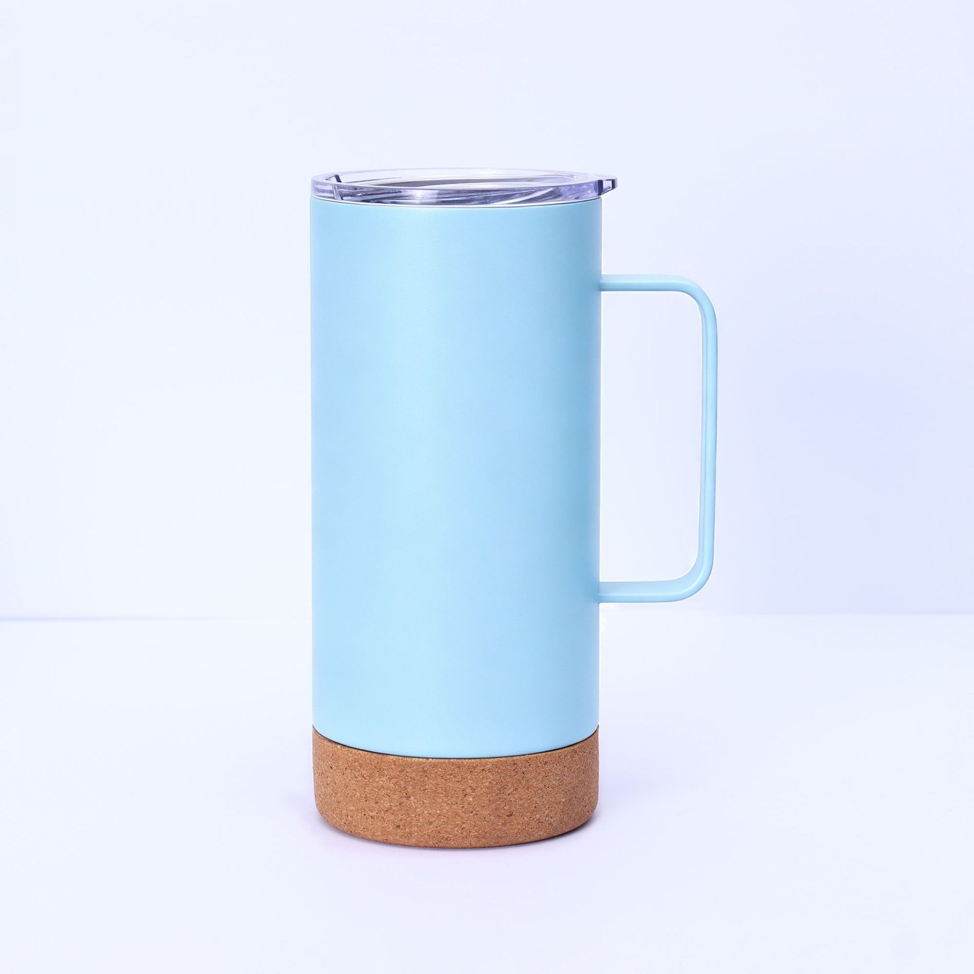 16oz mano de banda azul clara
