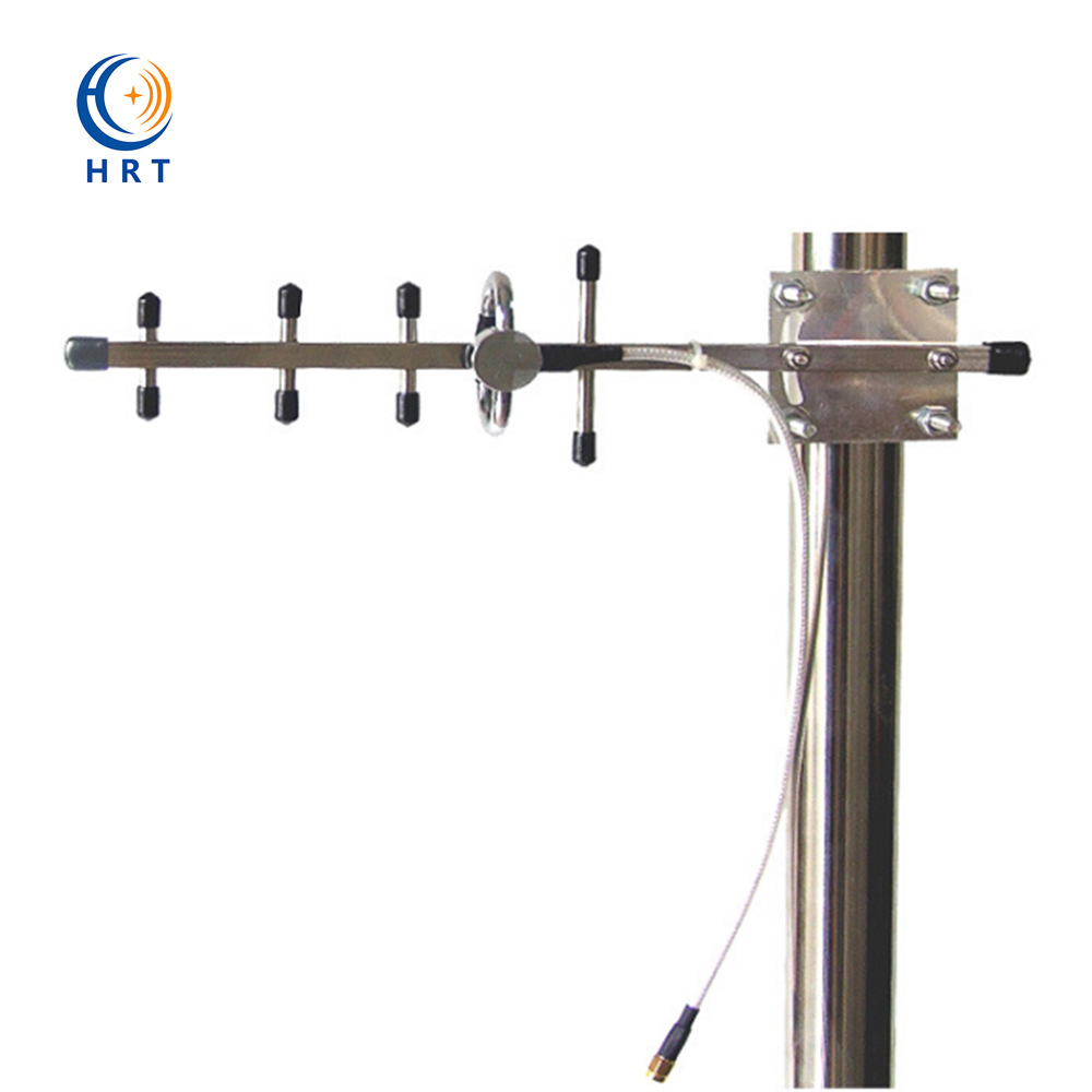 直销WIFI 2.4G 无线上网宽带天线5单元全不锈钢八木鱼骨定向天线