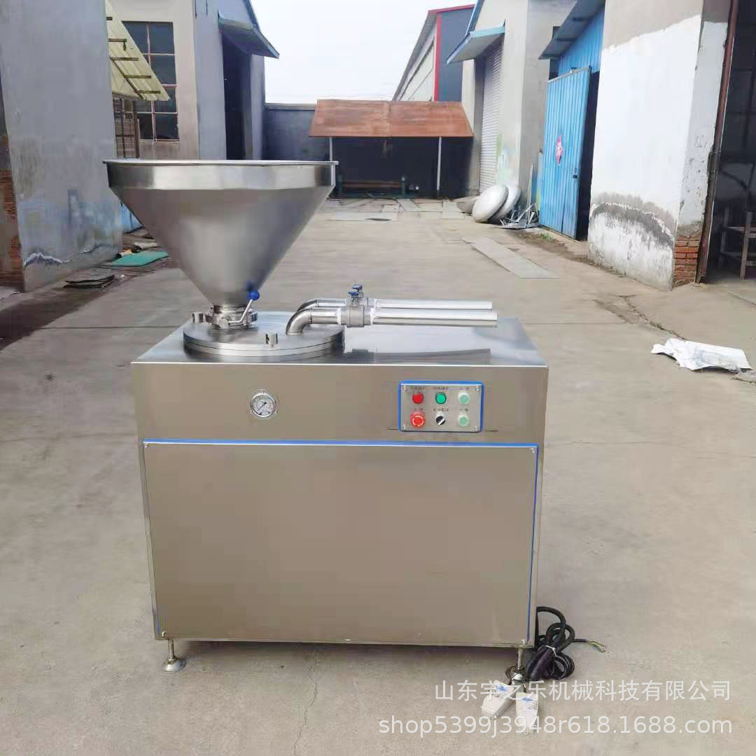 自动灌肠机 宇之乐供应液压灌肠机 门市灌香肠机器食品级灌肠杆