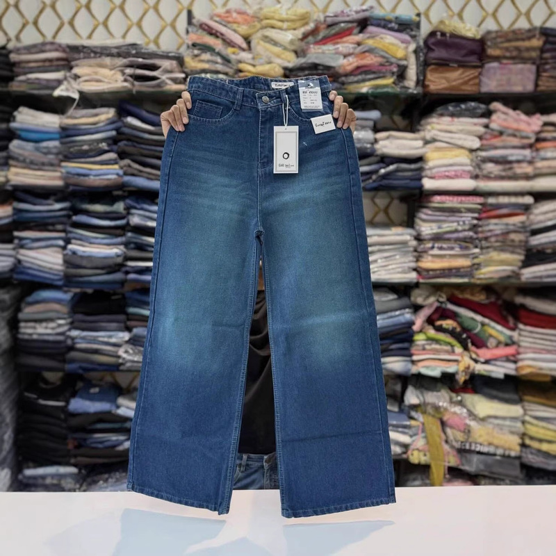 Women Jeans High-Quality Straight-Leg Women's Jeans Wide-Leg Pants Factory Wholesale in Stock Wholesale Women Jeans High-Quality Straight-Leg Women's Jeans Wide-Leg Pants Factory Wholesale in Stock Wholesale