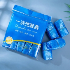 プラスチックpe厚い使い捨て靴カバー家庭内屋外靴カバー防塵防水機械室工場メーカー直供