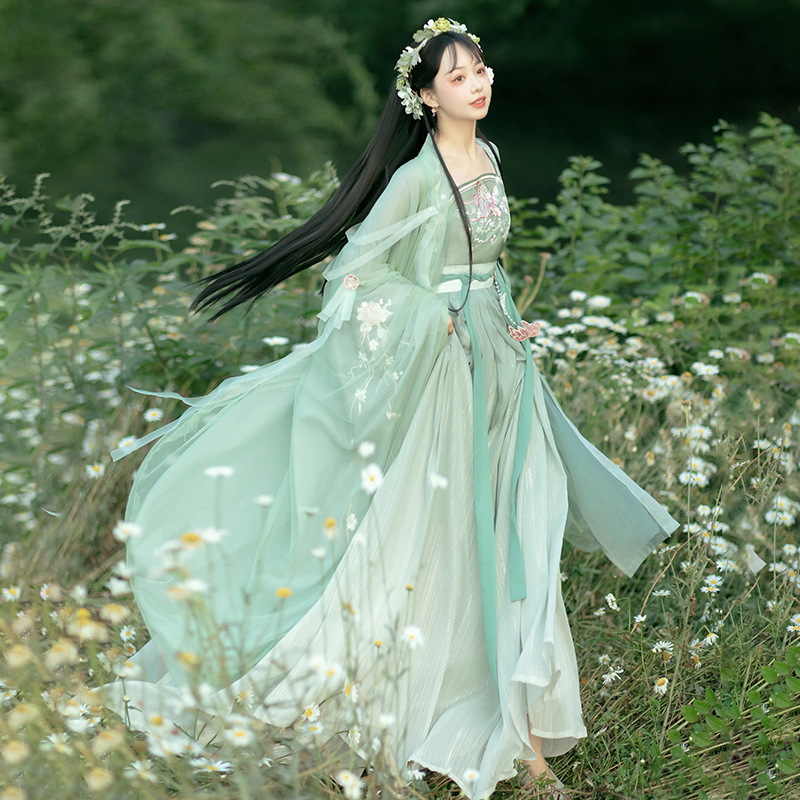 2026 Original Design Dream Butterfly Hanfu for Women, Elegant Spring and Autumn Chinese Style Fairy-Like Waist-Length Ruqun Full Set 8358 2026 Original Design Dream Butterfly Hanfu for Women, Elegant Spring and Autumn Chinese Style Fairy-Like Waist-Length Ruqun Full Set 8358