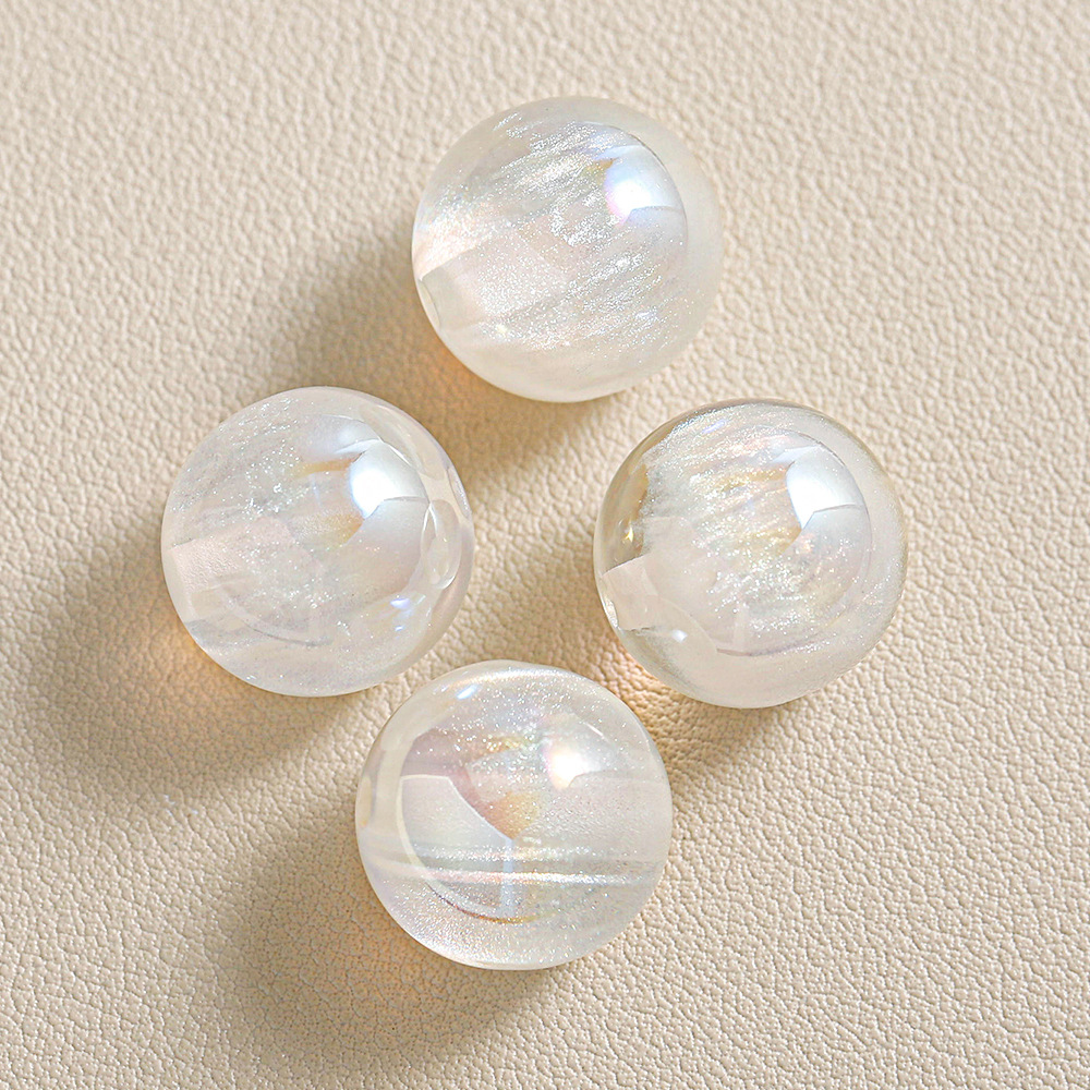 [20 - 30 paquetes] polvo interstellar pastel esferas de cuentas diy cadenas de llaveras de teléfonos móviles granel de cuentas