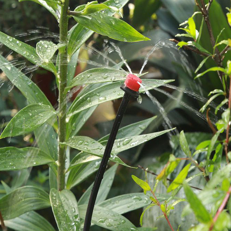 Traje de riego por goteo ajustable balcón al aire libre patio en macetas herramientas de riego suministros de jardinería Dispositivo de riego automático
