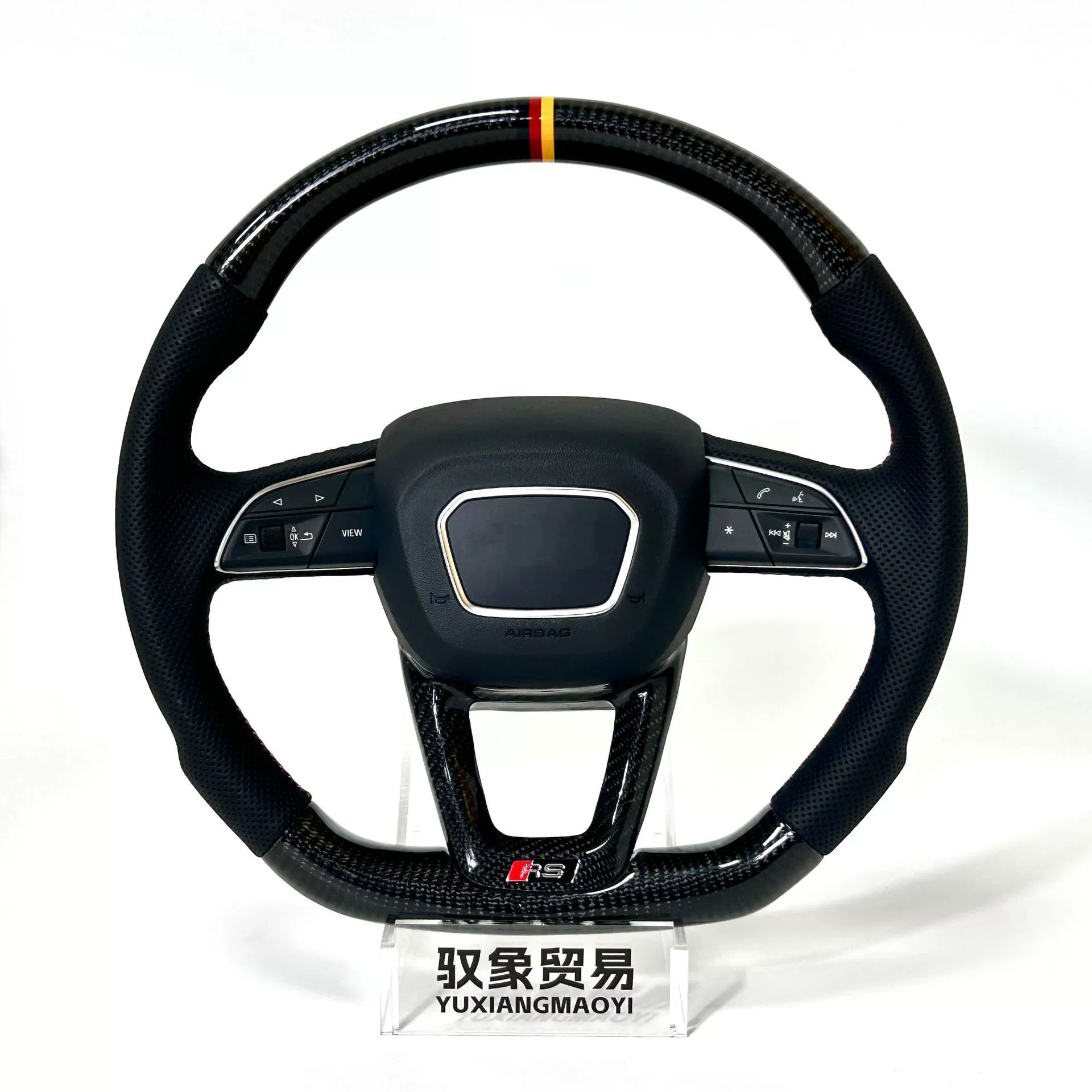 Подходит для RS Sport Audi рулевое колесо из карбона S5 A4 B8 B8.5 B9 RS5 RS6 A6